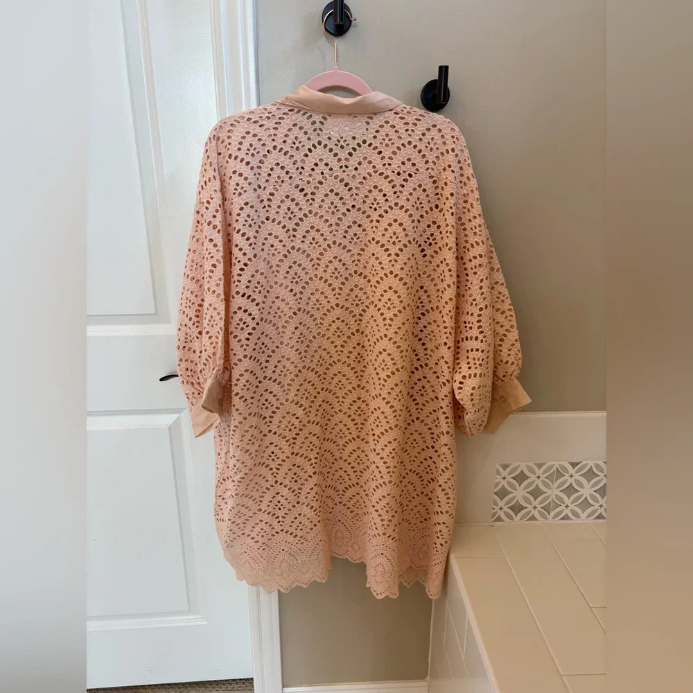 Sundress Lace Shirt Dress - Picture 6 of 11